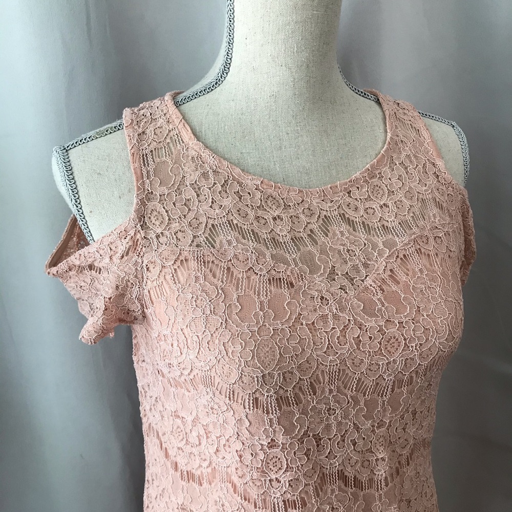 Rose gold dress